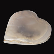 Mangano Calcite hand-carved heart 67-94mm  129-274g Rocks and Things