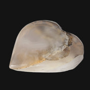 Mangano Calcite hand-carved heart 67-94mm  129-274g Rocks and Things