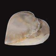 Mangano Calcite hand-carved heart 67-94mm  129-274g Rocks and Things