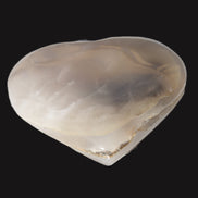 Mangano Calcite hand-carved heart 67-94mm  129-274g Rocks and Things
