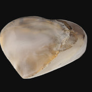 Mangano Calcite hand-carved heart 67-94mm  129-274g Rocks and Things