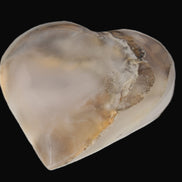 Mangano Calcite hand-carved heart 67-94mm  129-274g Rocks and Things
