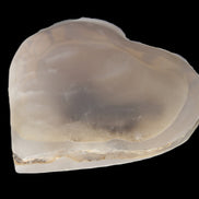 Mangano Calcite hand-carved heart 67-94mm  129-274g Rocks and Things