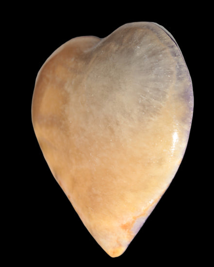 Calcite dyed heart 59*62*19mm 105.5g   in sunlight - Rocks and Things Store