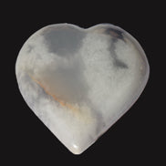 Calcite dyed heart 59*62*19mm 105.5g   in sunlight - Rocks and Things Store