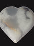 Calcite dyed heart 59*62*19mm 105.5g   in sunlight - Rocks and Things Store