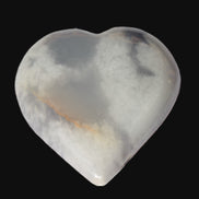 Calcite dyed heart 59*62*19mm 105.5g   in sunlight - Rocks and Things Store