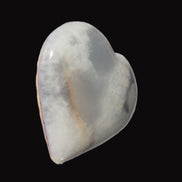 Calcite dyed heart 59*62*19mm 105.5g   in sunlight - Rocks and Things Store