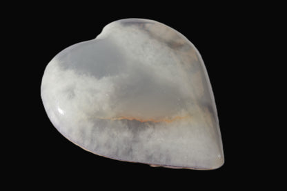 Calcite dyed heart 59*62*19mm 105.5g Rocks and Things