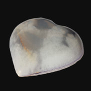 Calcite dyed heart 59*62*19mm 105.5g   in sunlight - Rocks and Things Store