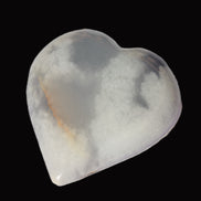 Calcite dyed heart 59*62*19mm 105.5g   in sunlight - Rocks and Things Store