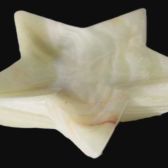 Afghan Jade Star 82*85*18mm 96g Rocks and Things