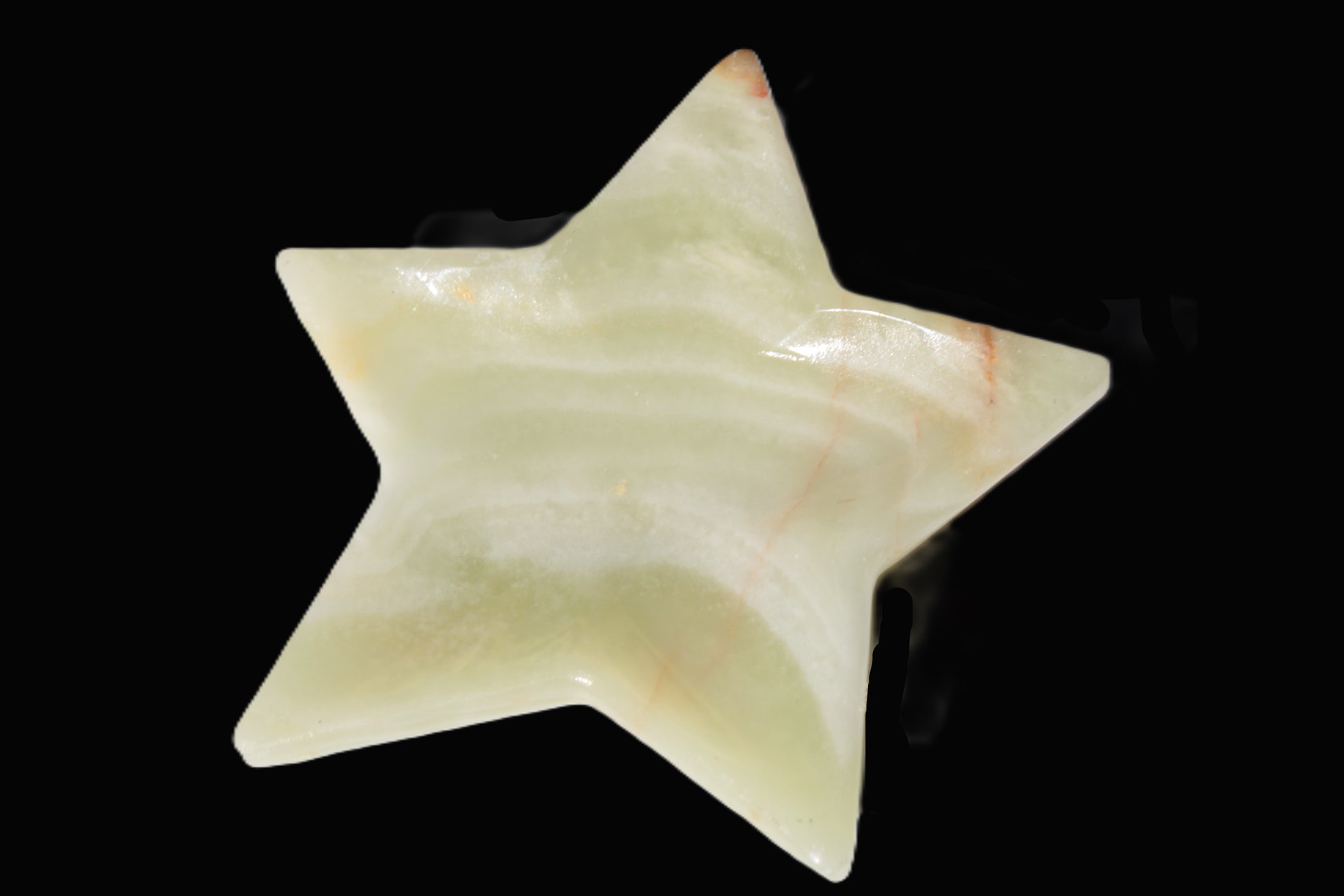 Afghan Jade Star 82*85*18mm 96g Rocks and Things