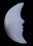 Mangano Calcite smiling Crescent Moon 70*132.22mm 331g in sunlight  - Rocks and Things Store