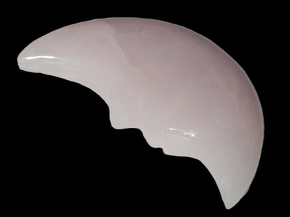 Mangano Calcite smiling Crescent Moon 70*132.22mm 331g Rocks and Things