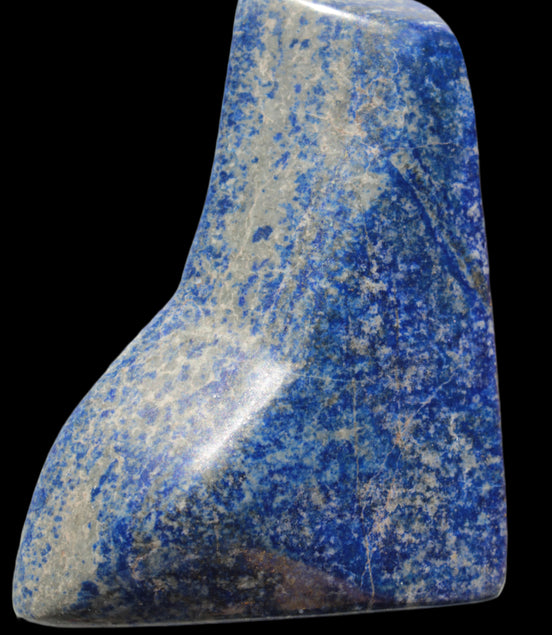 Lapis Lazuli from Afghanistan freeform 102*30*137mm 705g in sunshine - Rocks and Things Store