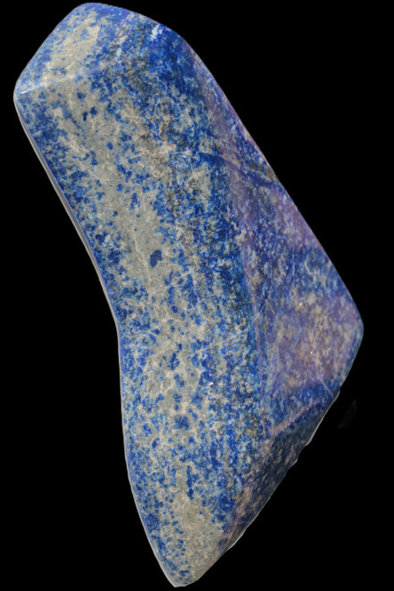 Lapis Lazuli from Afghanistan freeform 102*30*137mm 705g in sunshine - Rocks and Things Store