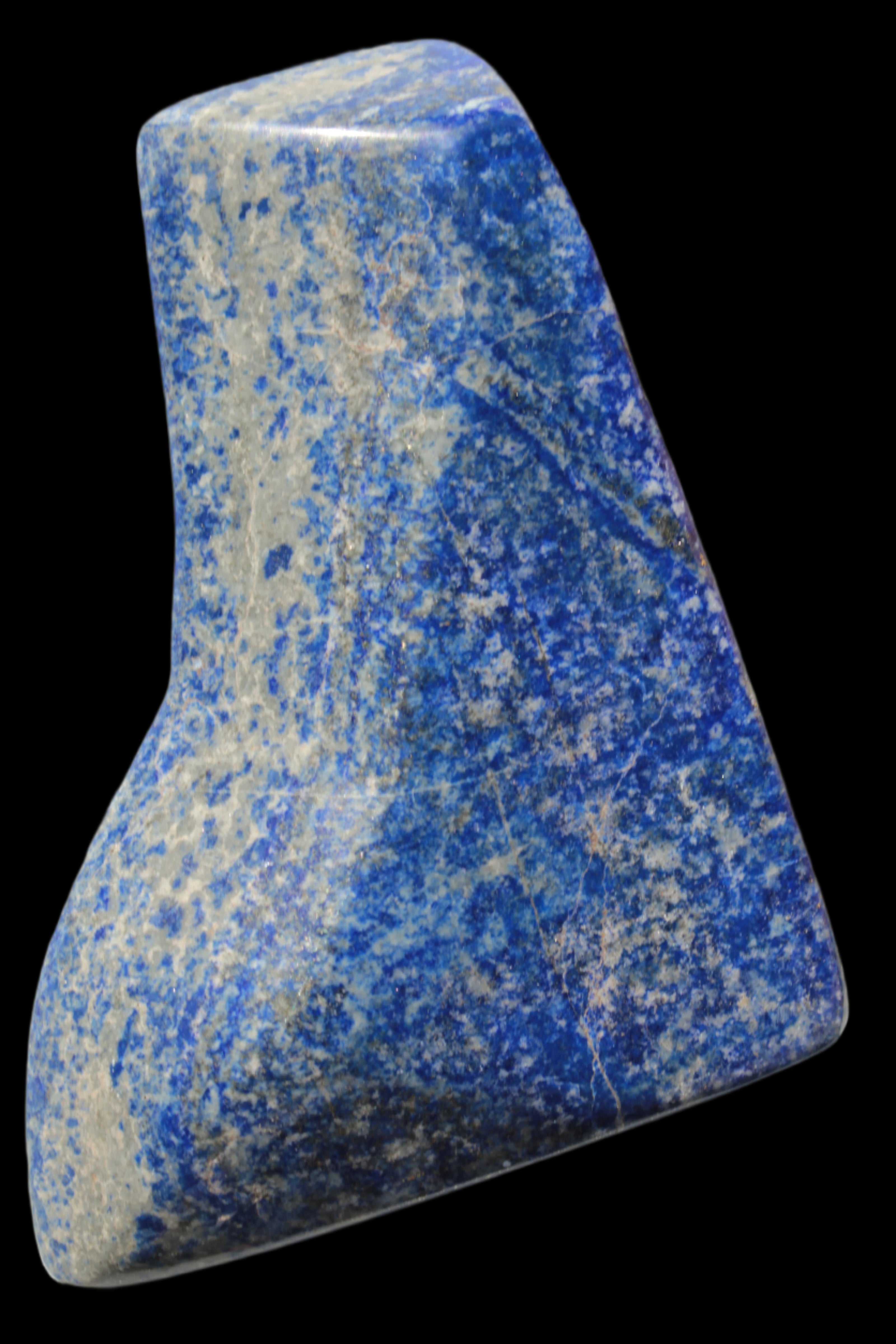 Lapis Lazuli from Afghanistan freeform 102*30*137mm 705g in sunshine - Rocks and Things Store