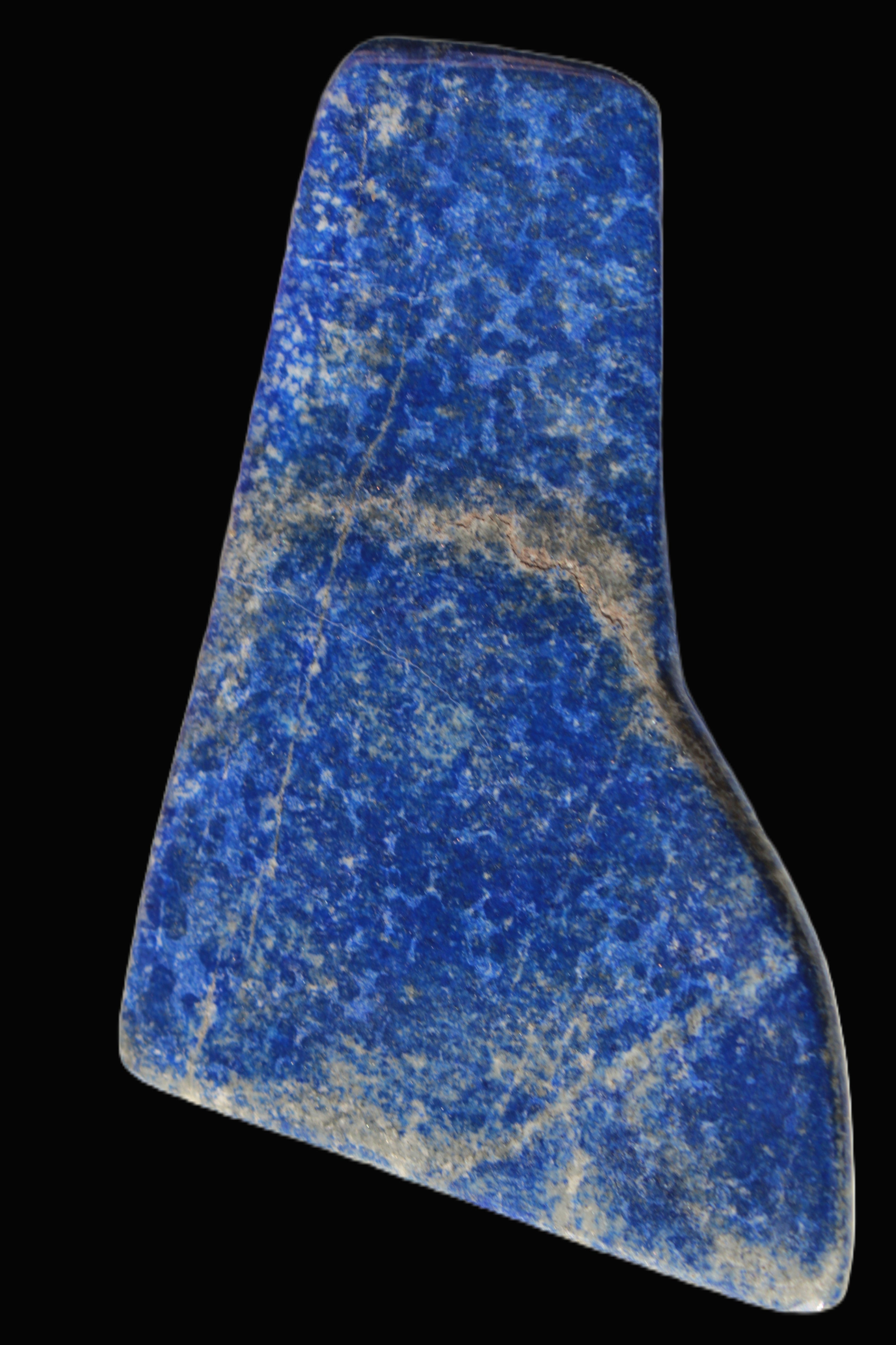 Lapis Lazuli from Afghanistan freeform 102*30*137mm 705g in sunshine - Rocks and Things Store