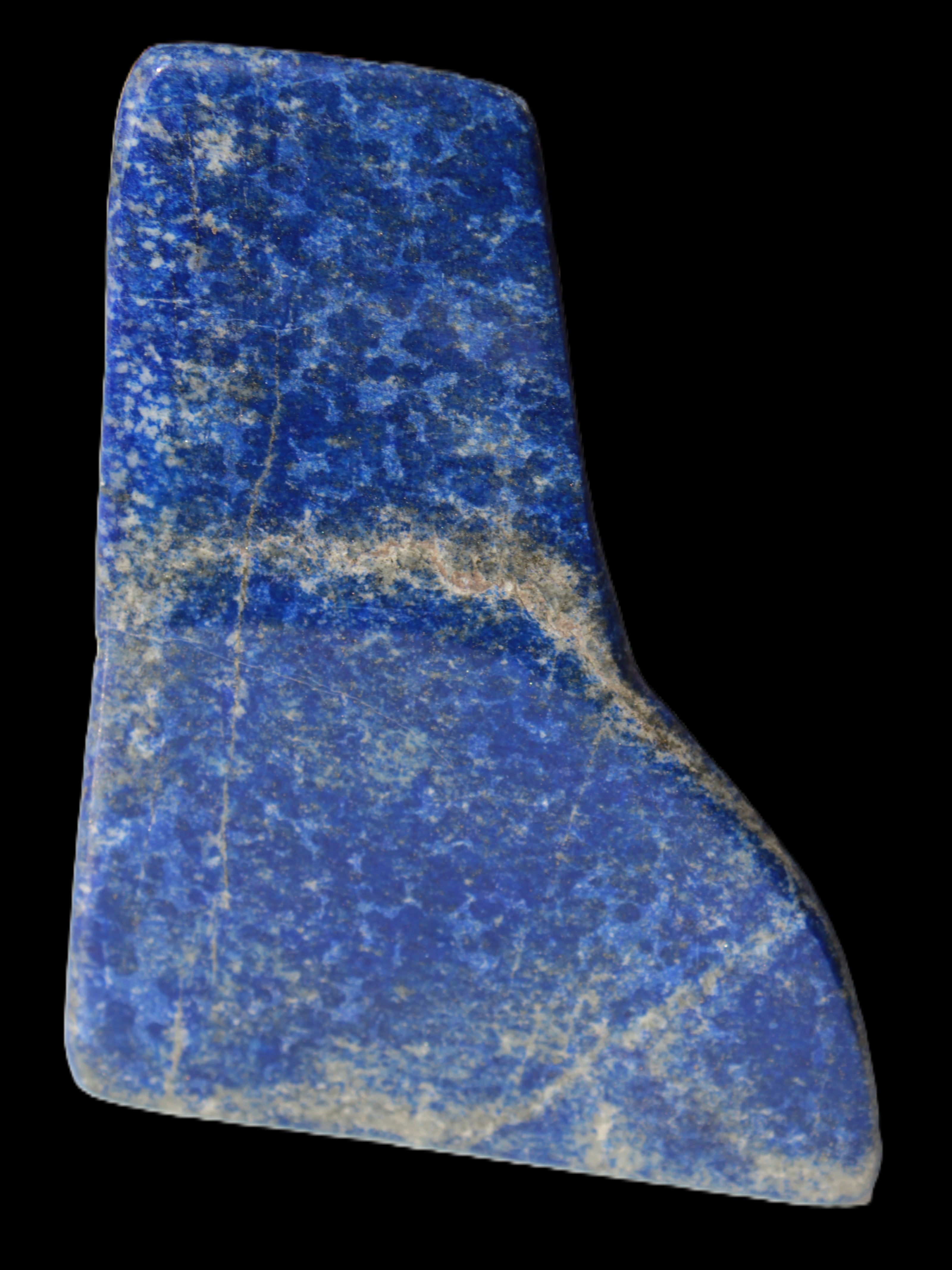 Lapis Lazuli from Afghanistan freeform 102*30*137mm 705g in sunshine - Rocks and Things Store