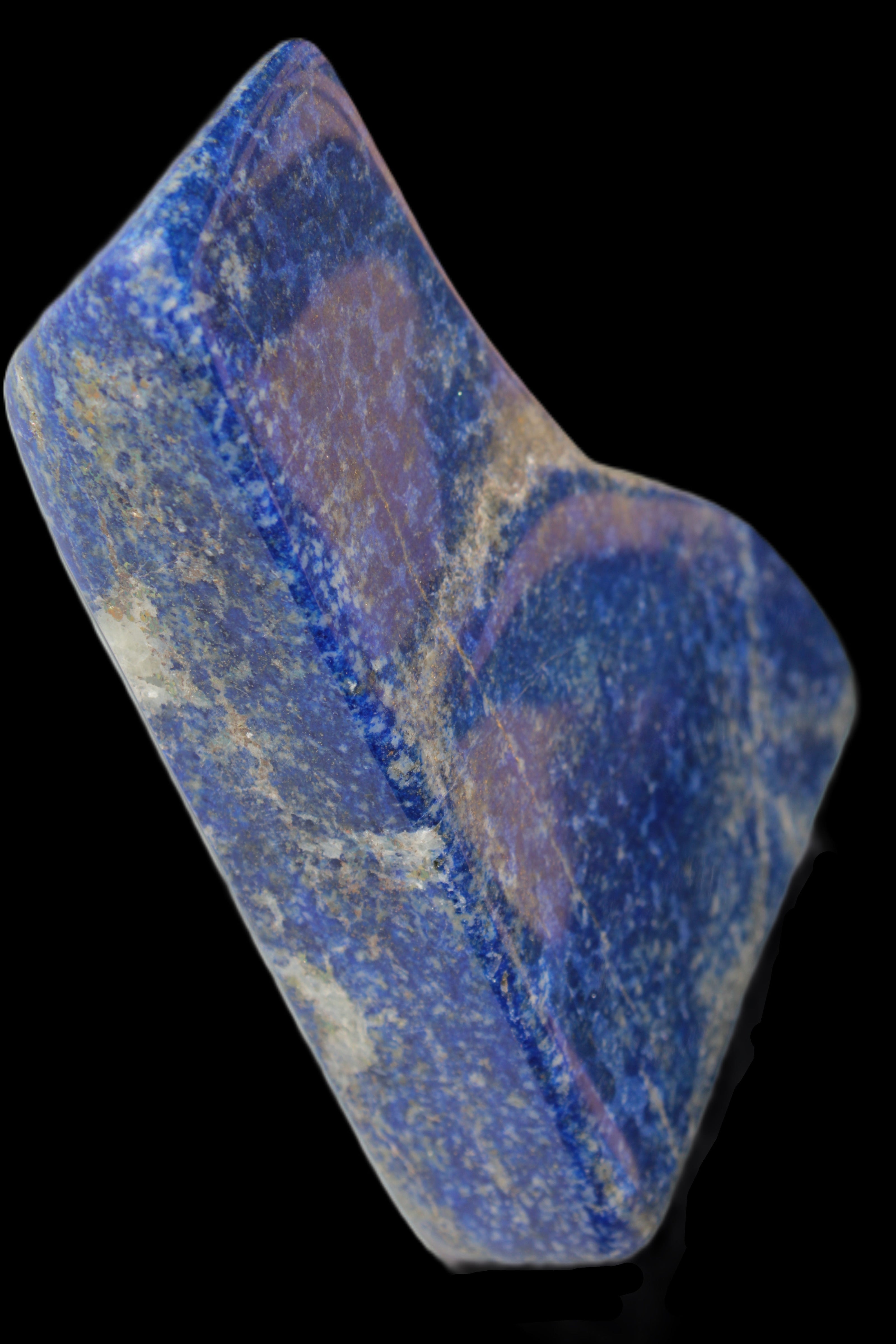 Lapis Lazuli from Afghanistan freeform 102*30*137mm 705g in sunshine - Rocks and Things Store