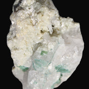 Green Tourmaline cluster in Calcite matrix from Afghanistan 57mm 97g Rocks and Things