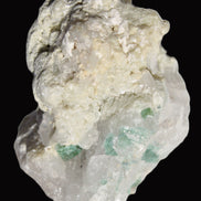 Green Tourmaline cluster in Calcite matrix from Afghanistan 57mm 97g Rocks and Things