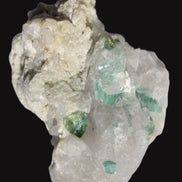 Green Tourmaline cluster in Calcite matrix from Afghanistan 57mm 97g Rocks and Things