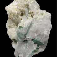 Green Tourmaline cluster in Calcite matrix from Afghanistan 57mm 97g Rocks and Things