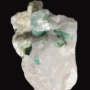 Green Tourmaline cluster in Calcite matrix from Afghanistan 57mm 97g Rocks and Things
