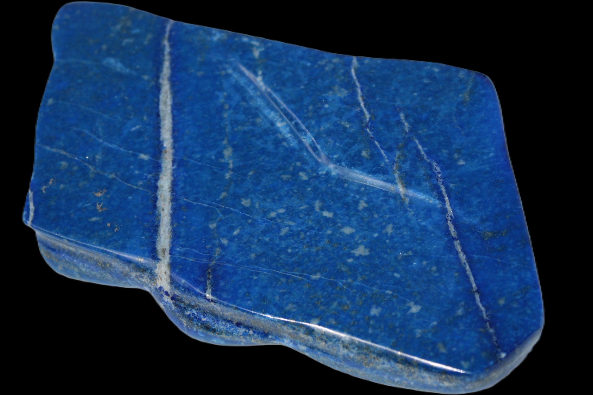 Lapis Lazuli from Afghanistan freeform 95*22*172mm 765g Rocks and Things