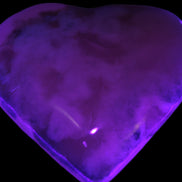 Mangano Calcite hand-carved heart 67-94mm  129-274g Rocks and Things