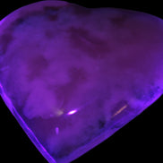 Mangano Calcite hand-carved heart 67-94mm  129-274g Rocks and Things