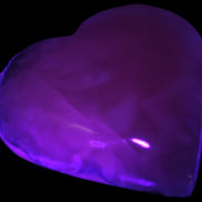 Mangano Calcite hand-carved heart 67-94mm  129-274g Rocks and Things