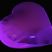 Mangano Calcite hand-carved heart 67-94mm  129-274g Rocks and Things