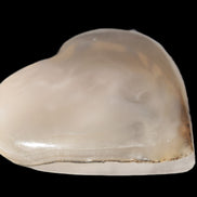 Mangano Calcite hand-carved heart 67-94mm  129-274g Rocks and Things