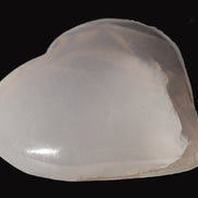 Mangano Calcite hand-carved heart 67-94mm  129-274g Rocks and Things