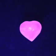 Mangano Calcite hand-carved heart 28/32mm 16g Rocks and Things