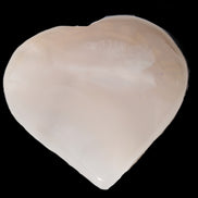 Mangano Calcite heart 60mm - 65mm  112-117g Rocks and Things