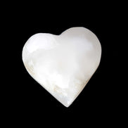 Mangano Calcite heart 47-49mm 58-66g Rocks and Things