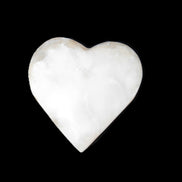 Mangano Calcite heart 47-49mm 58-66g Rocks and Things