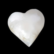 Mangano Calcite heart 47-49mm 58-66g Rocks and Things