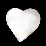 Mangano Calcite heart 47-49mm 58-66g Rocks and Things