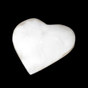 Mangano Calcite heart 47-49mm 58-66g Rocks and Things