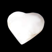 Mangano Calcite heart 47-49mm 58-66g Rocks and Things