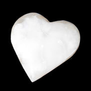 Mangano Calcite heart 47-49mm 58-66g Rocks and Things