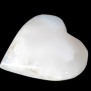 Mangano Calcite heart 47-49mm 58-66g Rocks and Things