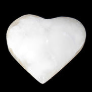 Mangano Calcite heart 47-49mm 58-66g Rocks and Things