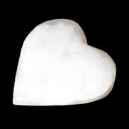 Mangano Calcite heart 47-49mm 58-66g Rocks and Things