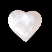 Mangano Calcite hand-carved heart 47-49mm 58-66g in sunshine - Rocks and Things Store